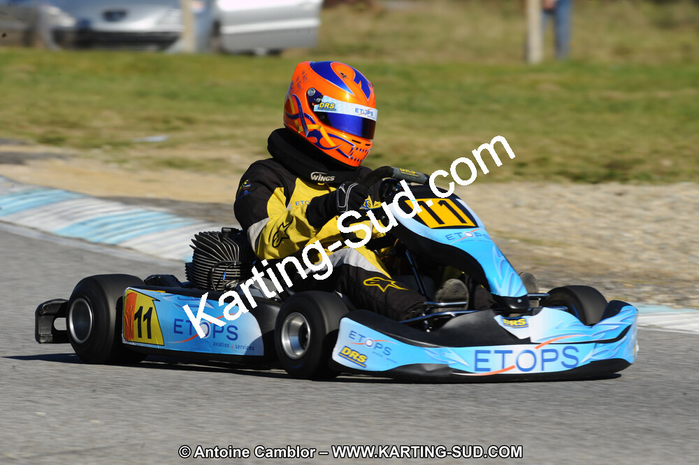 Pierre ECHE — 22 & 23/10/2011 : 2ème manche du Trophée Vincent Sanchez à Lavelanet (Photos Antoine Camblor) 2011 — karting