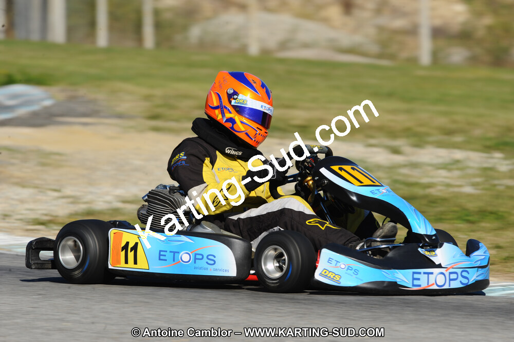 Pierre ECHE — 22 & 23/10/2011 : 2ème manche du Trophée Vincent Sanchez à Lavelanet (Photos Antoine Camblor) 2011 — karting