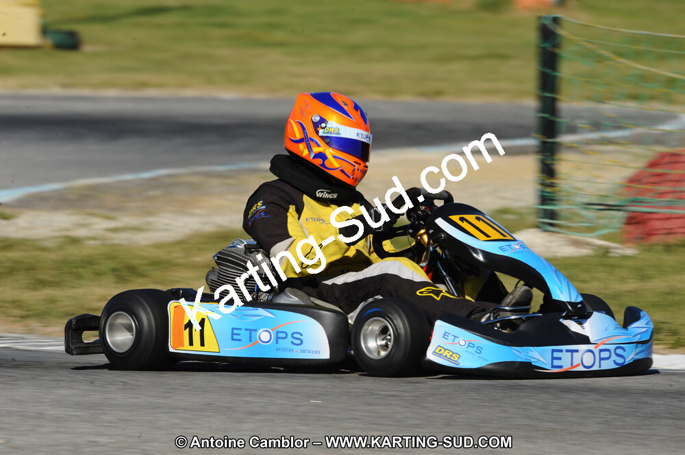 Pierre ECHE — 22 & 23/10/2011 : 2ème manche du Trophée Vincent Sanchez à Lavelanet (Photos Antoine Camblor) 2011 — karting