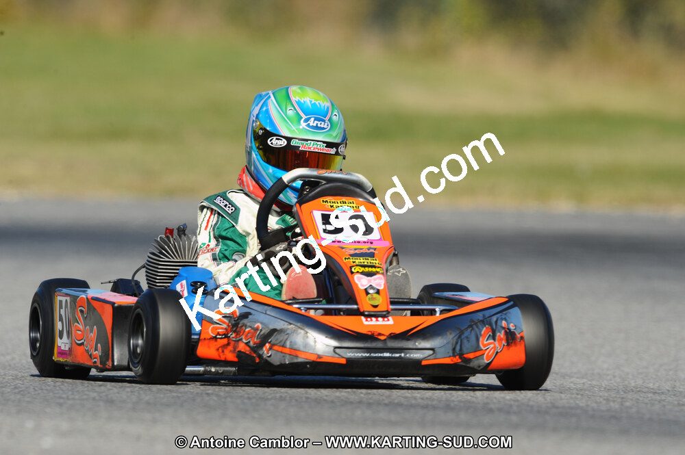 Tom LLEDO — 22 & 23/10/2011 : 2ème manche du Trophée Vincent Sanchez à Lavelanet (Photos Antoine Camblor) 2011 — karting