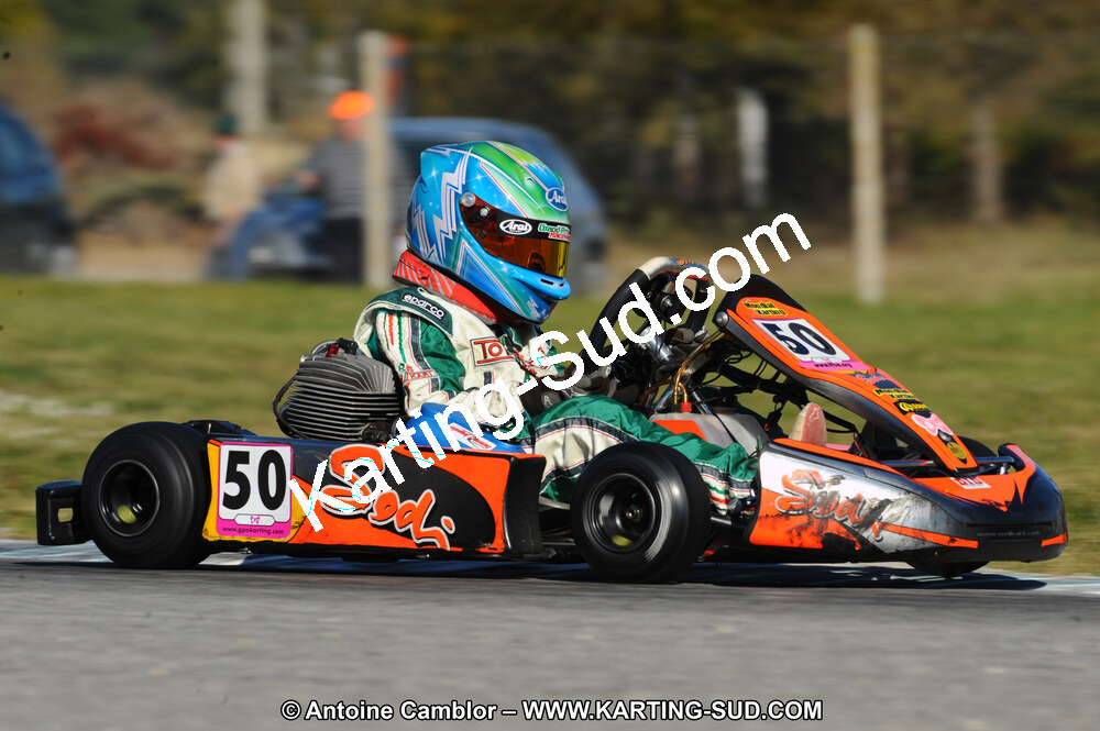 Tom LLEDO — 22 & 23/10/2011 : 2ème manche du Trophée Vincent Sanchez à Lavelanet (Photos Antoine Camblor) 2011 — karting