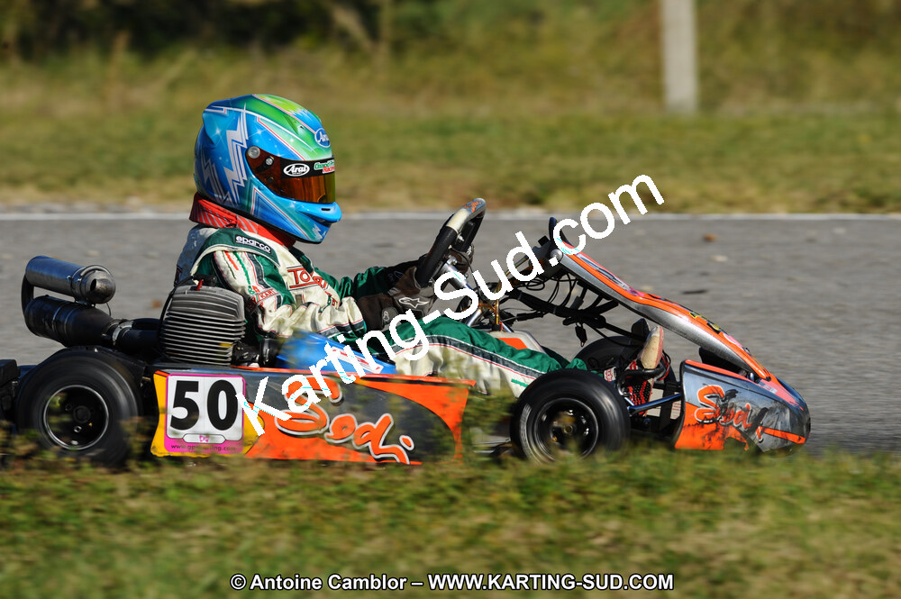 Tom LLEDO — 22 & 23/10/2011 : 2ème manche du Trophée Vincent Sanchez à Lavelanet (Photos Antoine Camblor) 2011 — karting