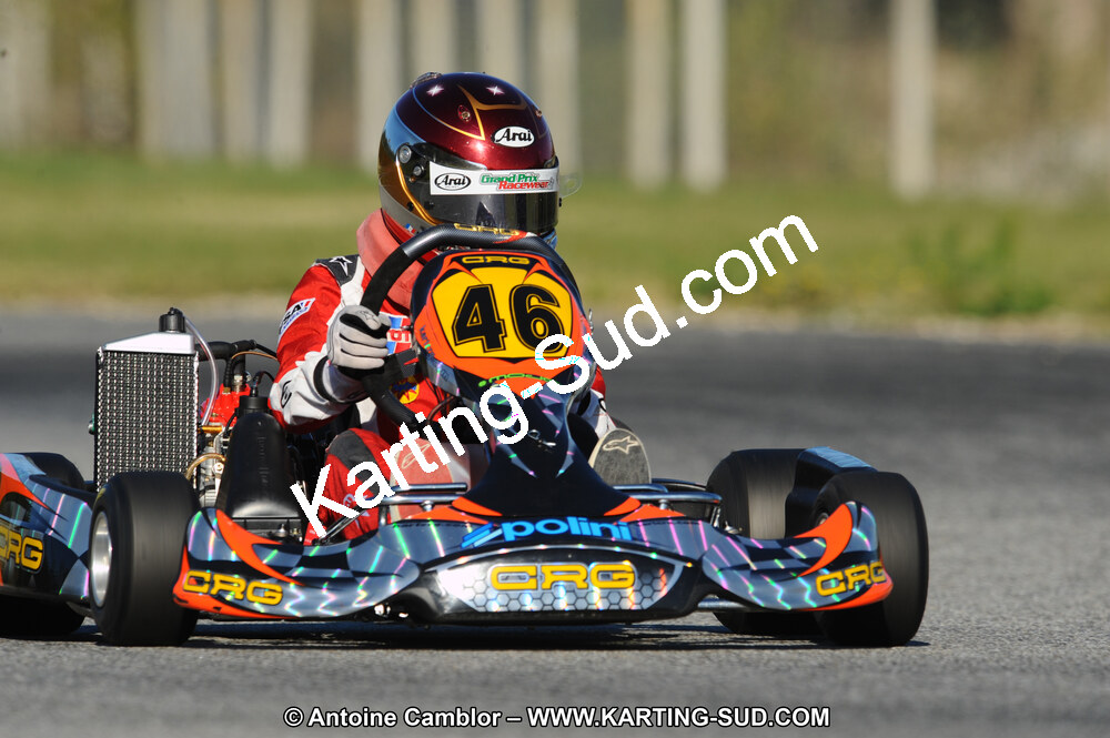 Maxime CHASSAGNE — 22 & 23/10/2011 : 2ème manche du Trophée Vincent Sanchez à Lavelanet (Photos Antoine Camblor) 2011 — karting