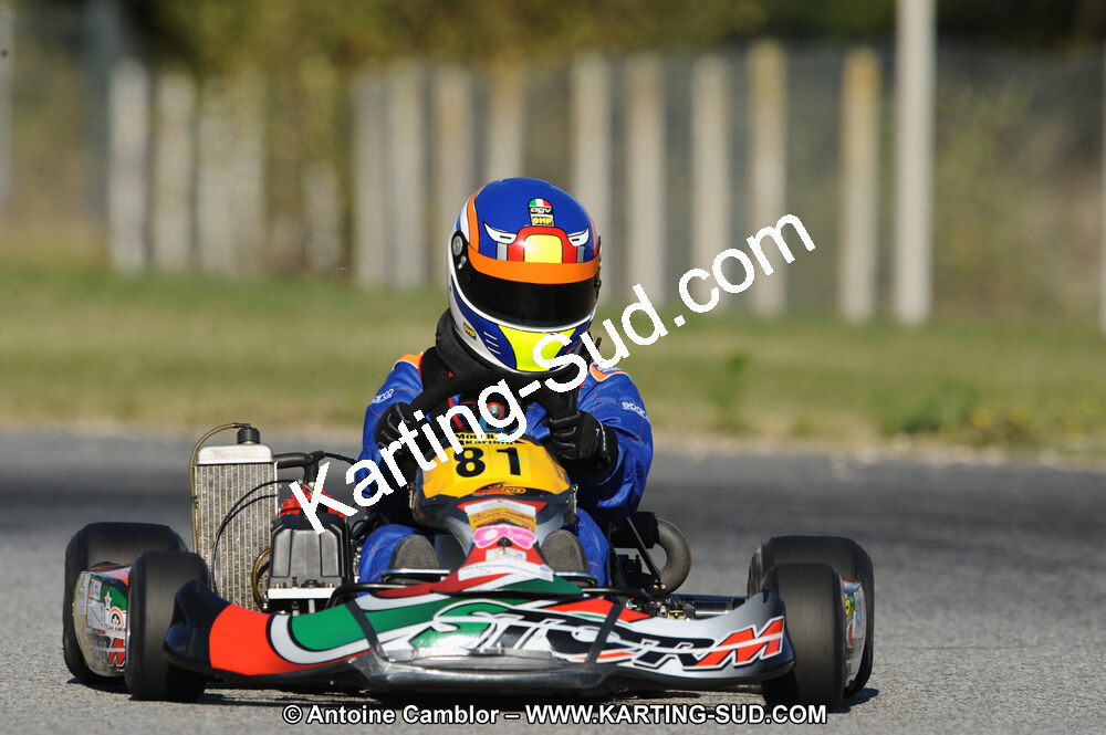 Emilie FARNIERE — 22 & 23/10/2011 : 2ème manche du Trophée Vincent Sanchez à Lavelanet (Photos Antoine Camblor) 2011 — karting