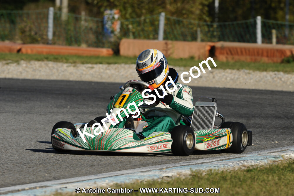 Frédéric OSTIER — 22 & 23/10/2011 : 2ème manche du Trophée Vincent Sanchez à Lavelanet (Photos Antoine Camblor) 2011 — karting