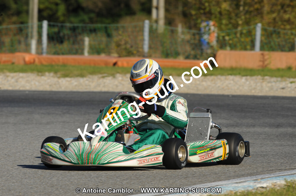 Frédéric OSTIER — 22 & 23/10/2011 : 2ème manche du Trophée Vincent Sanchez à Lavelanet (Photos Antoine Camblor) 2011 — karting