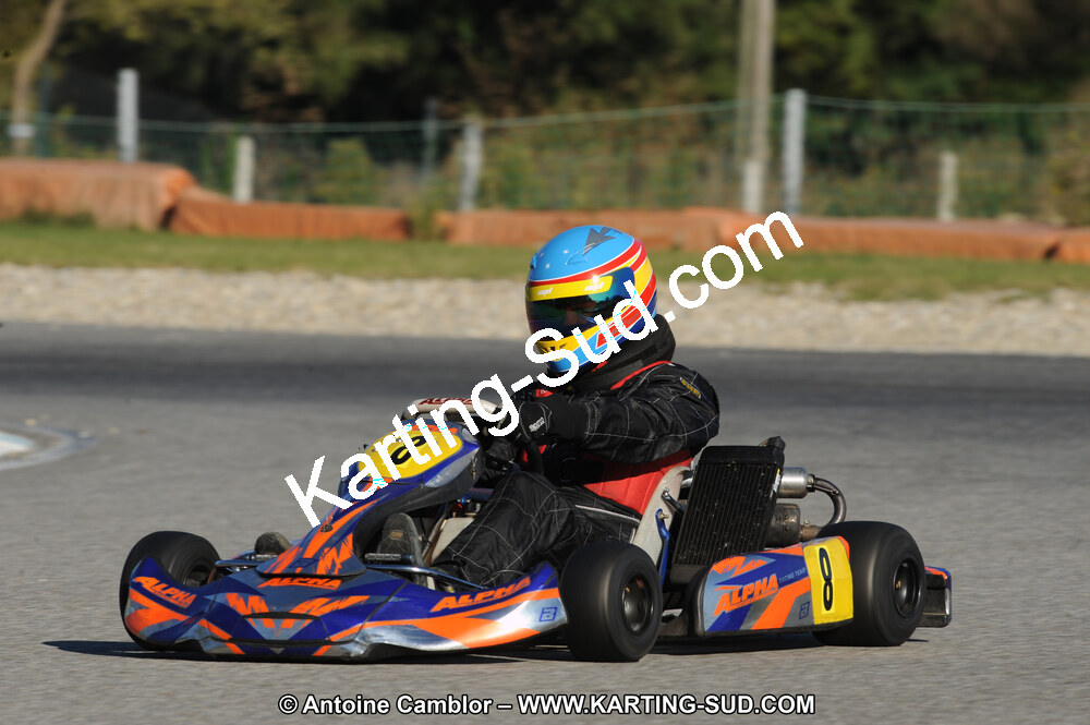 Didier FAURE — 22 & 23/10/2011 : 2ème manche du Trophée Vincent Sanchez à Lavelanet (Photos Antoine Camblor) 2011 — karting