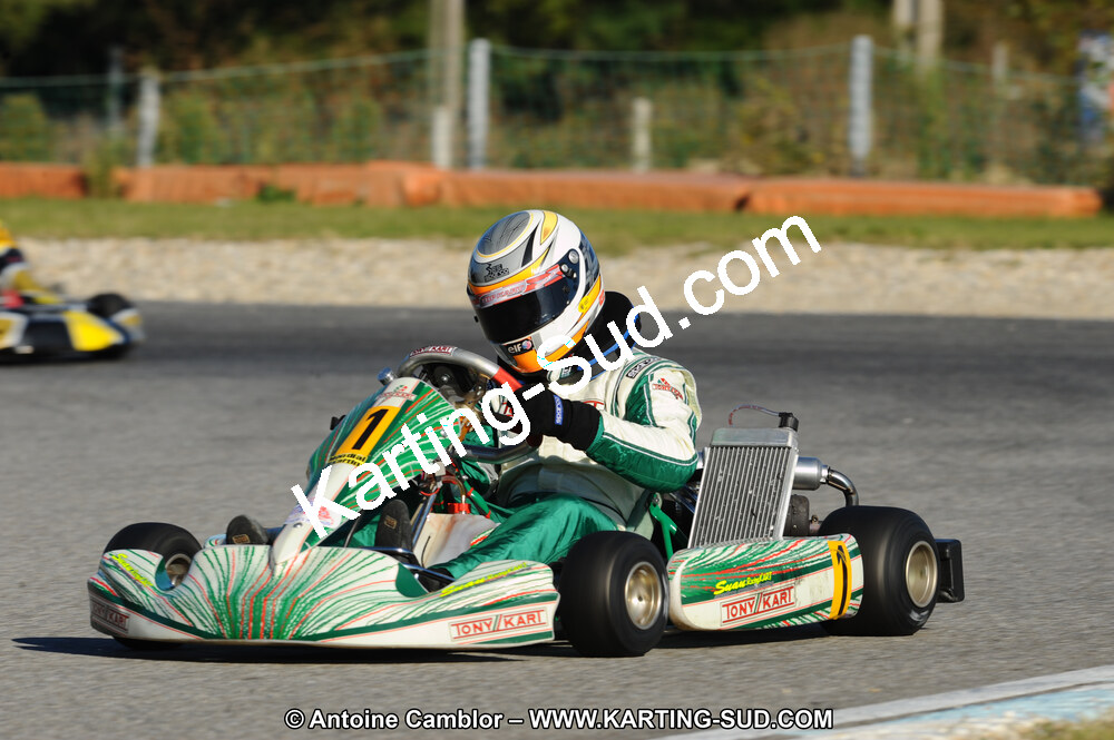 Frédéric OSTIER — 22 & 23/10/2011 : 2ème manche du Trophée Vincent Sanchez à Lavelanet (Photos Antoine Camblor) 2011 — karting