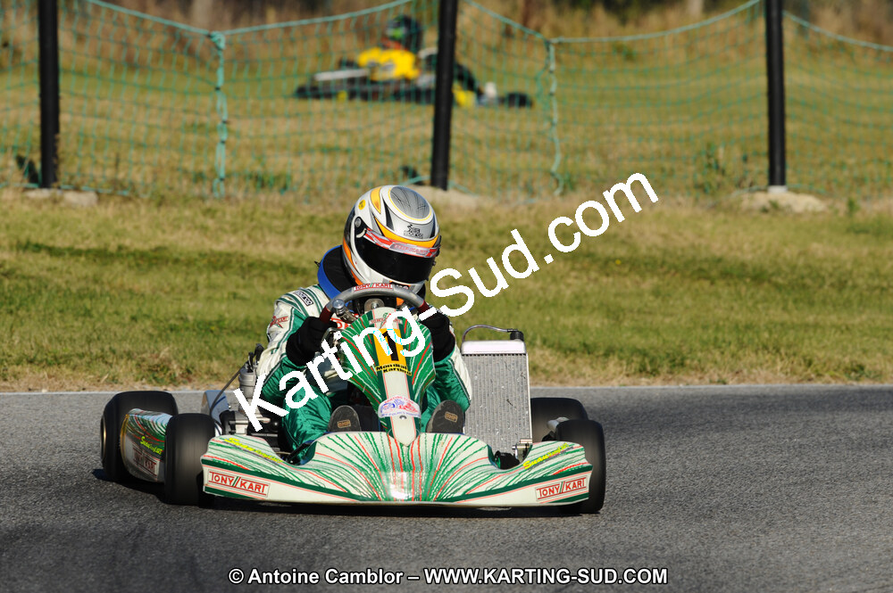 Frédéric OSTIER — 22 & 23/10/2011 : 2ème manche du Trophée Vincent Sanchez à Lavelanet (Photos Antoine Camblor) 2011 — karting