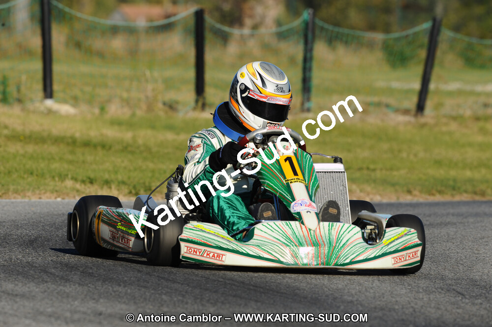Frédéric OSTIER — 22 & 23/10/2011 : 2ème manche du Trophée Vincent Sanchez à Lavelanet (Photos Antoine Camblor) 2011 — karting