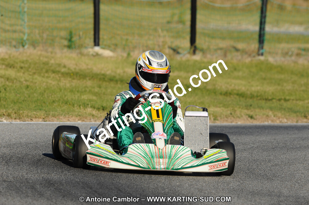 Frédéric OSTIER — 22 & 23/10/2011 : 2ème manche du Trophée Vincent Sanchez à Lavelanet (Photos Antoine Camblor) 2011 — karting