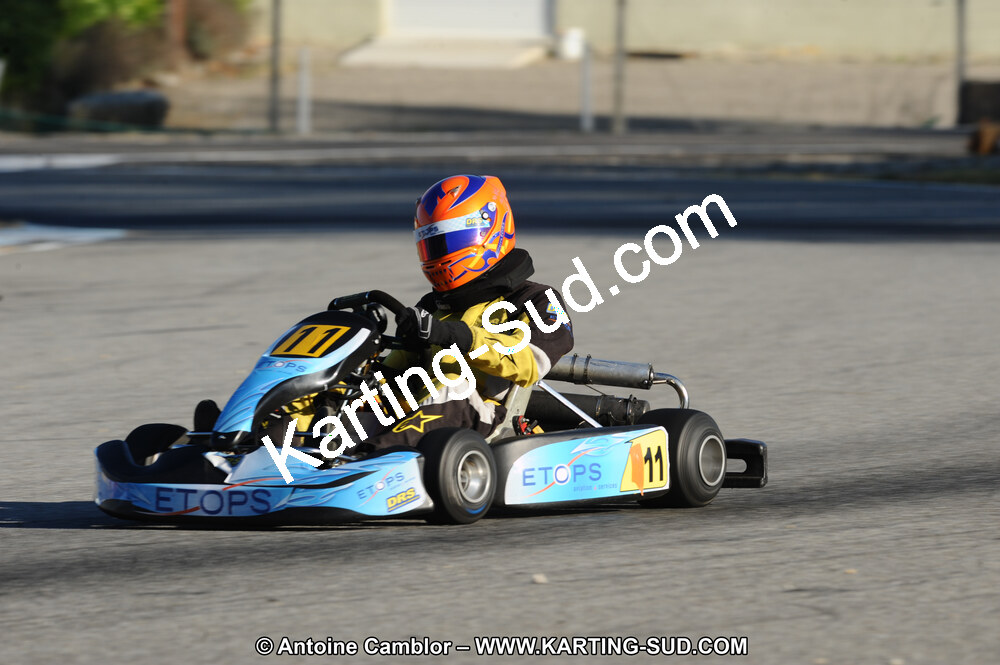 Pierre ECHE — 22 & 23/10/2011 : 2ème manche du Trophée Vincent Sanchez à Lavelanet (Photos Antoine Camblor) 2011 — karting