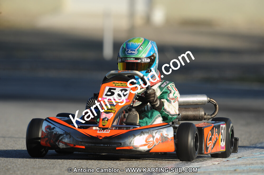 Tom LLEDO — 22 & 23/10/2011 : 2ème manche du Trophée Vincent Sanchez à Lavelanet (Photos Antoine Camblor) 2011 — karting