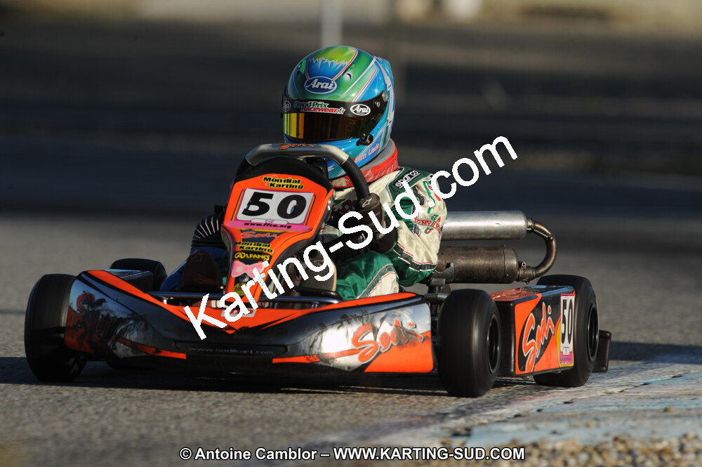 Tom LLEDO — 22 & 23/10/2011 : 2ème manche du Trophée Vincent Sanchez à Lavelanet (Photos Antoine Camblor) 2011 — karting