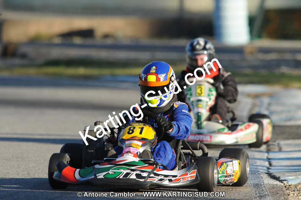 Emilie FARNIERE — 22 & 23/10/2011 : 2ème manche du Trophée Vincent Sanchez à Lavelanet (Photos Antoine Camblor) 2011 — karting