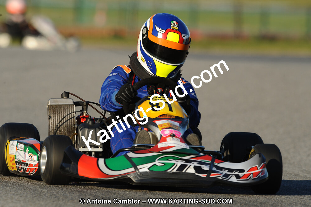 Emilie FARNIERE — 22 & 23/10/2011 : 2ème manche du Trophée Vincent Sanchez à Lavelanet (Photos Antoine Camblor) 2011 — karting