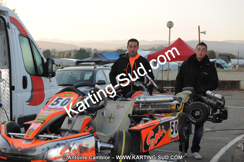 22 & 23/10/2011 : 2ème manche du Trophée Vincent Sanchez à Lavelanet (Photos Antoine Camblor) 2011 — karting