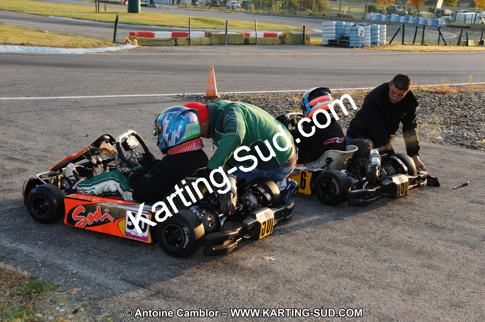 22 & 23/10/2011 : 2ème manche du Trophée Vincent Sanchez à Lavelanet (Photos Antoine Camblor) 2011 — karting