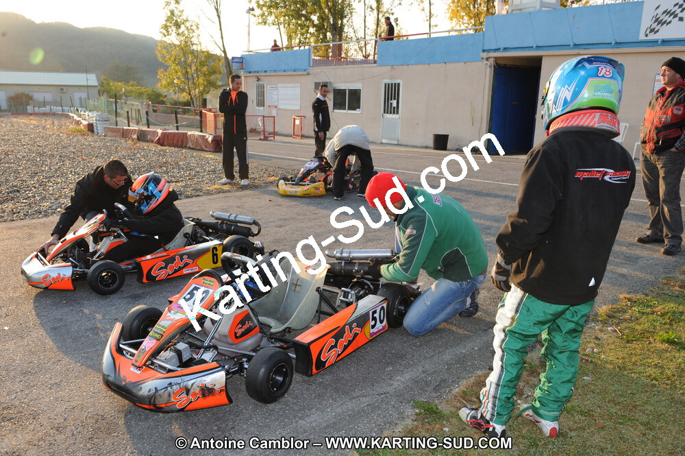 22 & 23/10/2011 : 2ème manche du Trophée Vincent Sanchez à Lavelanet (Photos Antoine Camblor) 2011 — karting