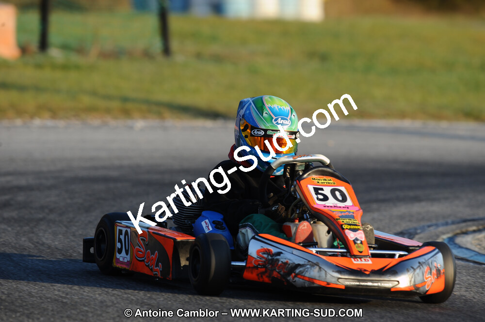 Tom LLEDO — 22 & 23/10/2011 : 2ème manche du Trophée Vincent Sanchez à Lavelanet (Photos Antoine Camblor) 2011 — karting