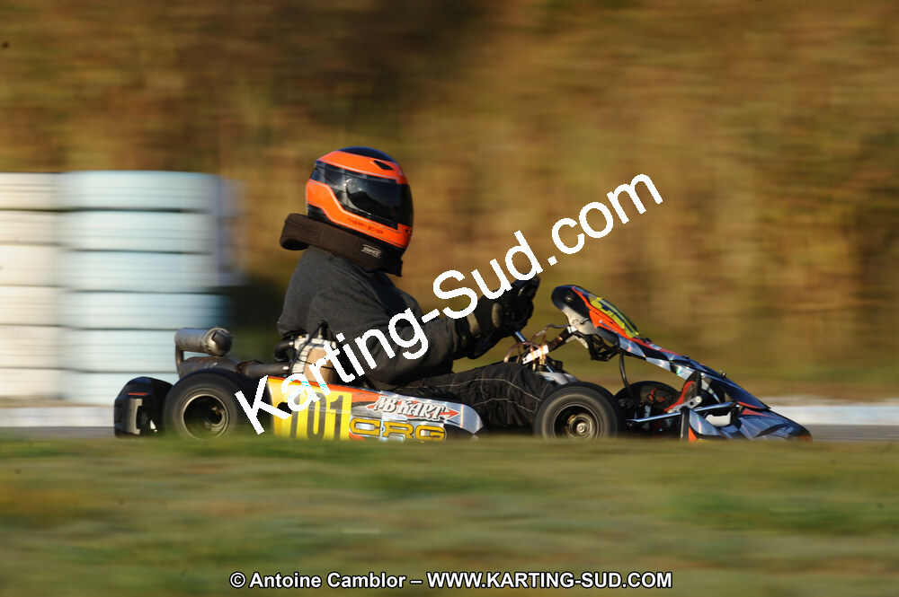 Thierry BOYER — 22 & 23/10/2011 : 2ème manche du Trophée Vincent Sanchez à Lavelanet (Photos Antoine Camblor) 2011 — karting