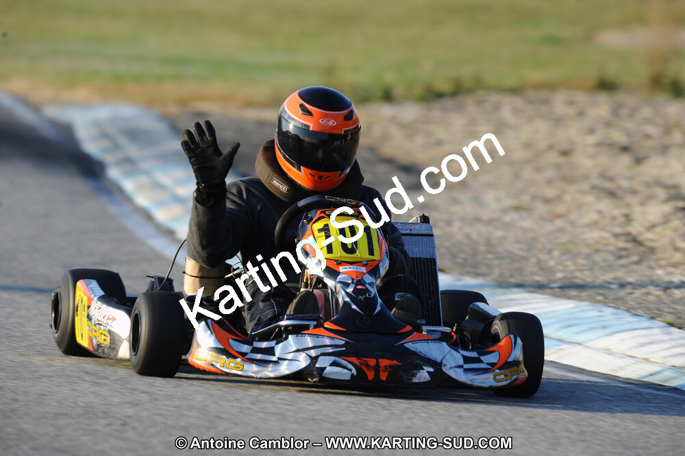 Thierry BOYER — 22 & 23/10/2011 : 2ème manche du Trophée Vincent Sanchez à Lavelanet (Photos Antoine Camblor) 2011 — karting