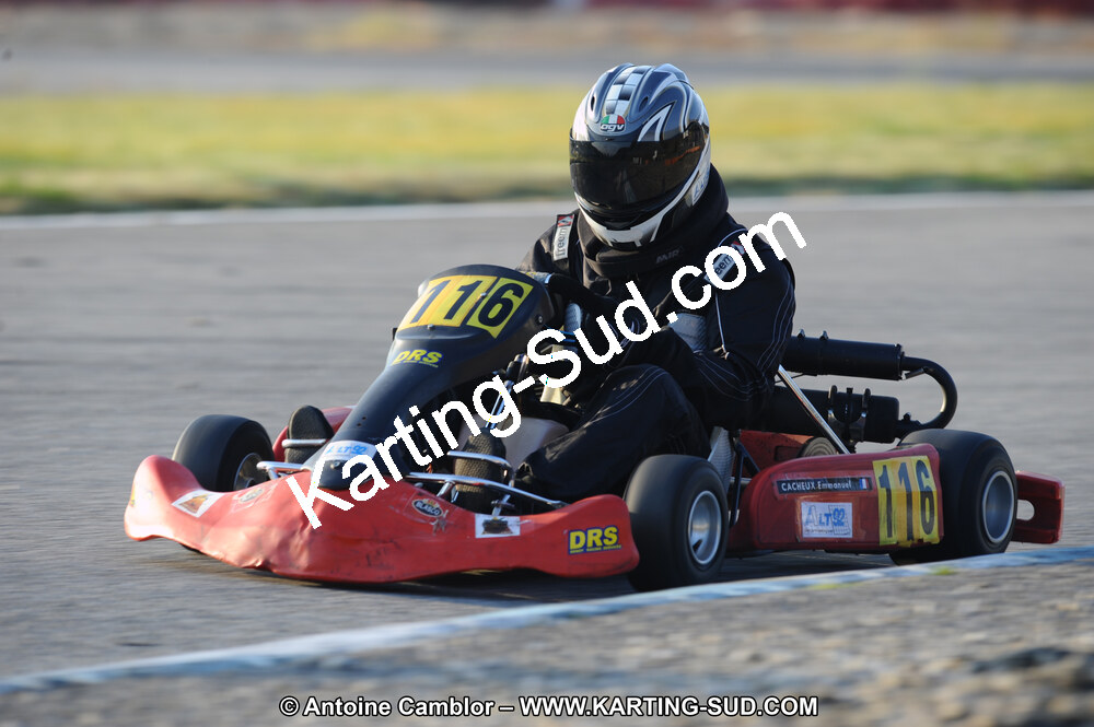 Emmanuel CACHEUX — 22 & 23/10/2011 : 2ème manche du Trophée Vincent Sanchez à Lavelanet (Photos Antoine Camblor) 2011 — karting