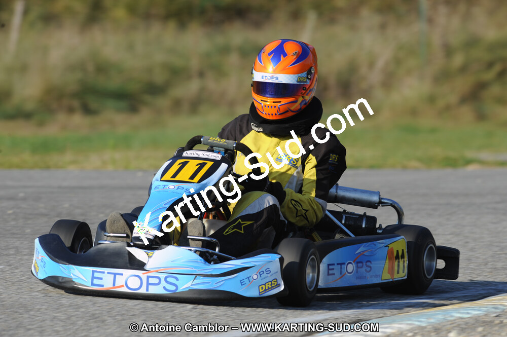 22 & 23/10/2011 : 2ème manche du Trophée Vincent Sanchez à Lavelanet (Photos Antoine Camblor) 2011 — karting