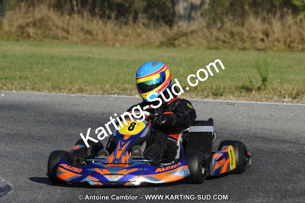 Didier FAURE — 22 & 23/10/2011 : 2ème manche du Trophée Vincent Sanchez à Lavelanet (Photos Antoine Camblor) 2011 — karting