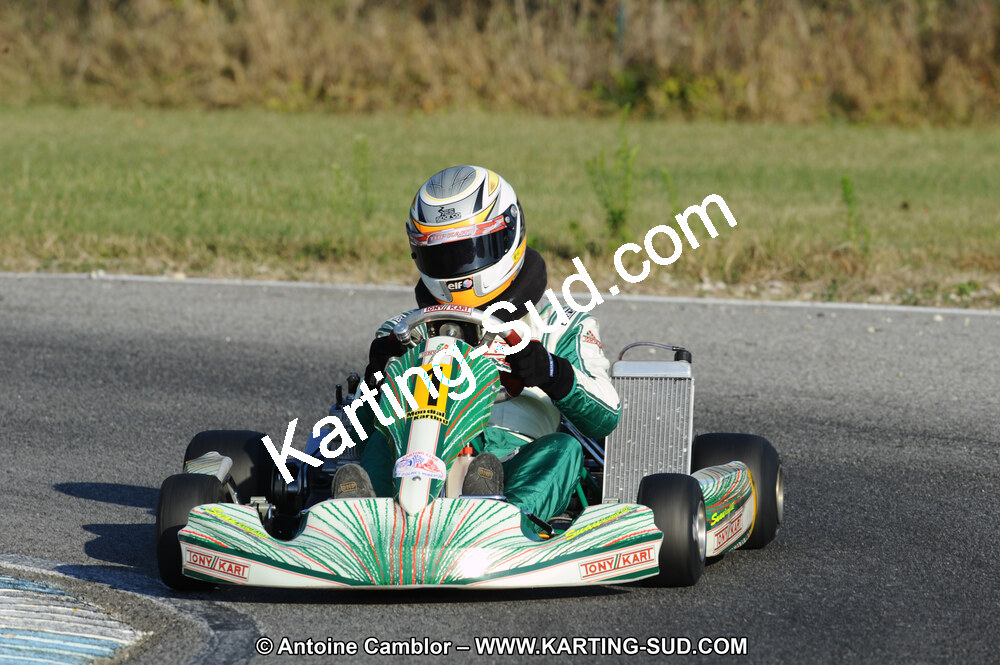 Frédéric OSTIER — 22 & 23/10/2011 : 2ème manche du Trophée Vincent Sanchez à Lavelanet (Photos Antoine Camblor) 2011 — karting