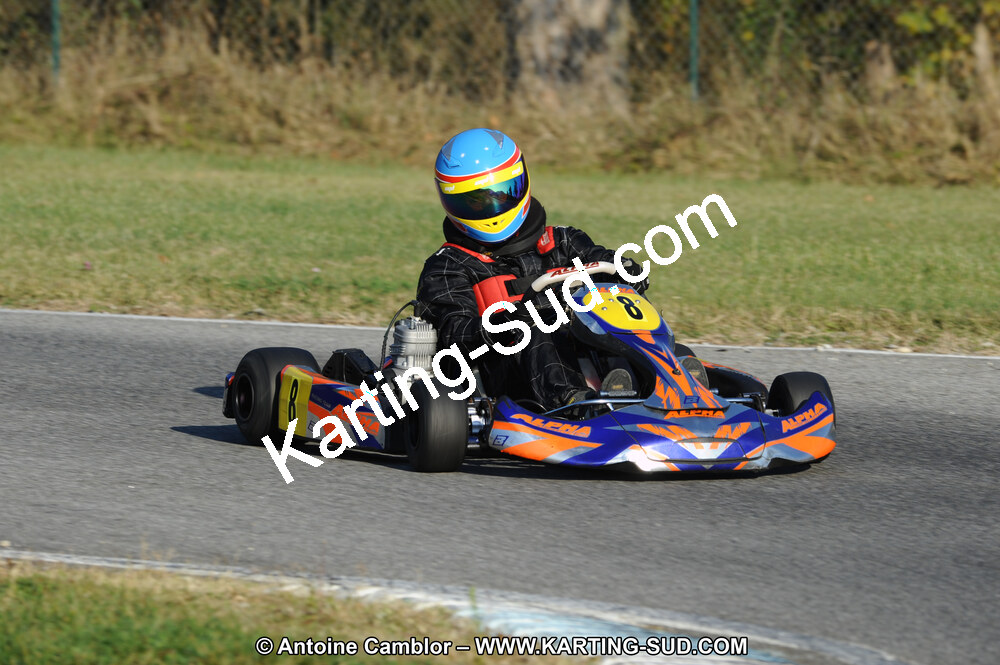 Didier FAURE — 22 & 23/10/2011 : 2ème manche du Trophée Vincent Sanchez à Lavelanet (Photos Antoine Camblor) 2011 — karting