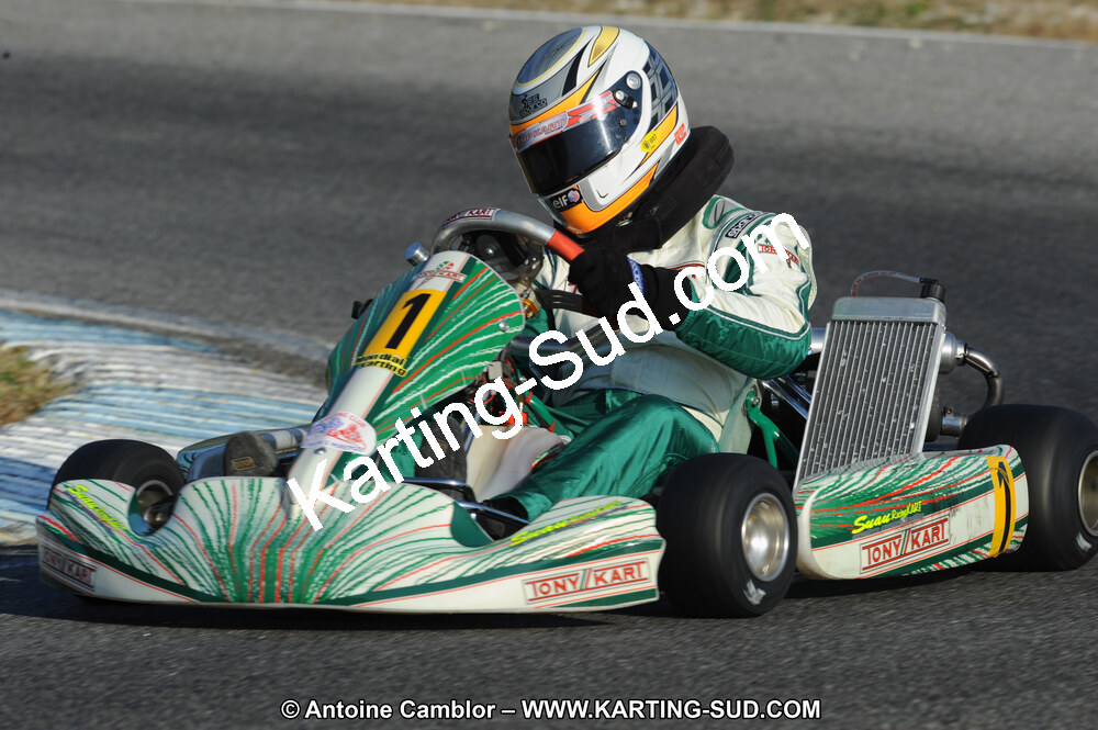 Frédéric OSTIER — 22 & 23/10/2011 : 2ème manche du Trophée Vincent Sanchez à Lavelanet (Photos Antoine Camblor) 2011 — karting