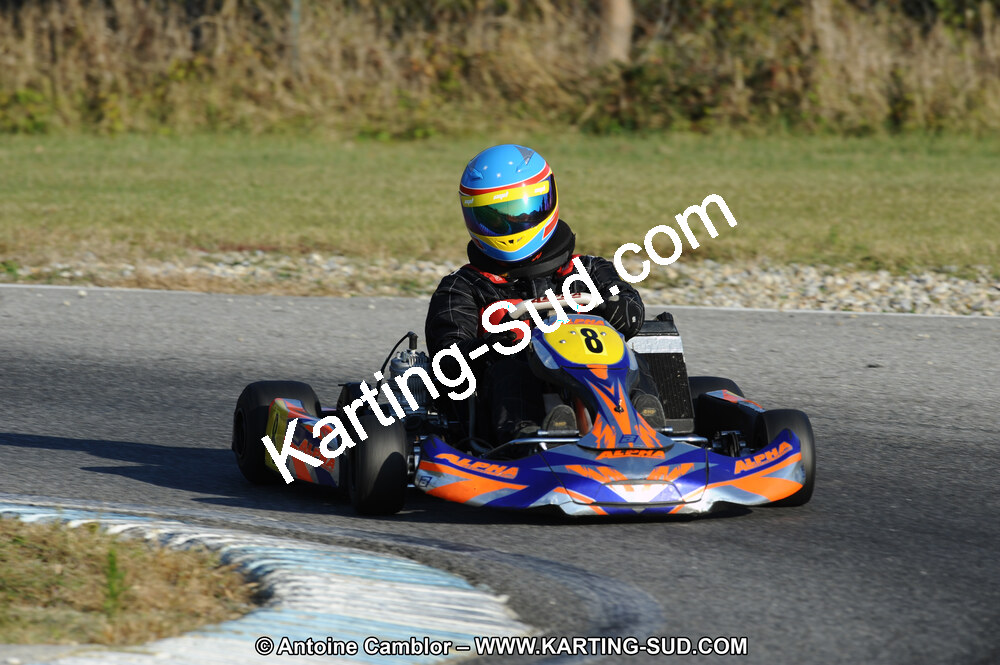 Didier FAURE — 22 & 23/10/2011 : 2ème manche du Trophée Vincent Sanchez à Lavelanet (Photos Antoine Camblor) 2011 — karting