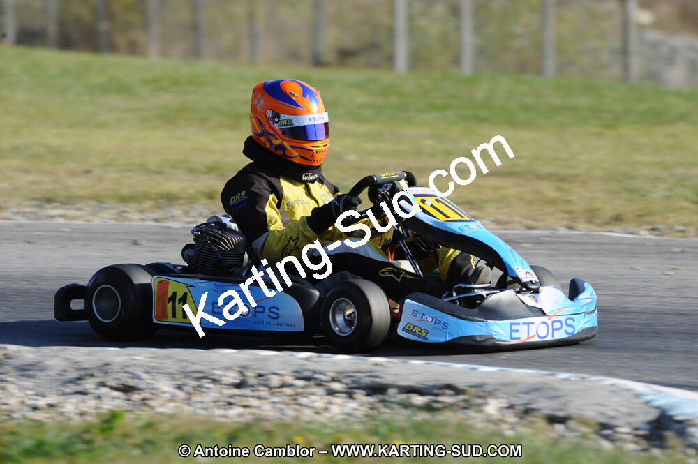 Pierre ECHE — 22 & 23/10/2011 : 2ème manche du Trophée Vincent Sanchez à Lavelanet (Photos Antoine Camblor) 2011 — karting