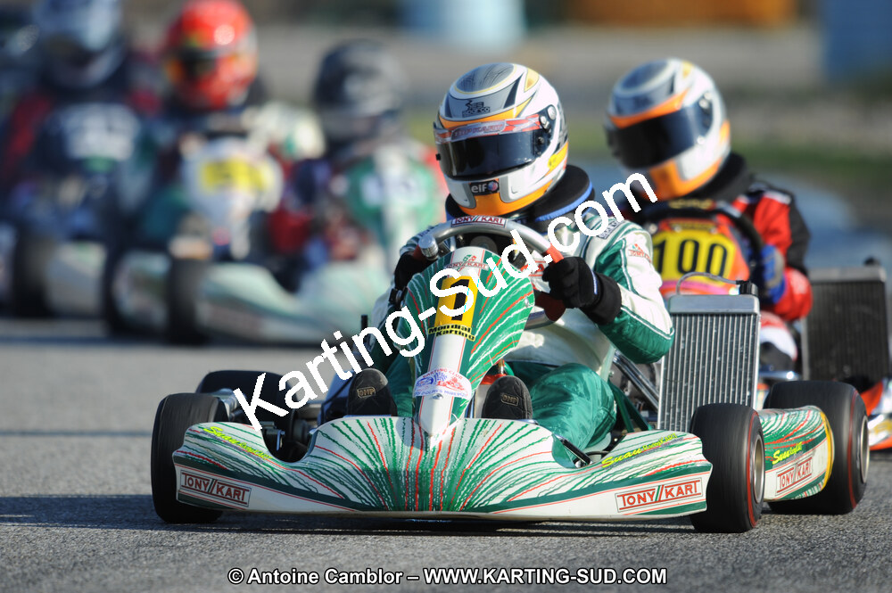 Frédéric OSTIER — 22 & 23/10/2011 : 2ème manche du Trophée Vincent Sanchez à Lavelanet (Photos Antoine Camblor) 2011 — karting