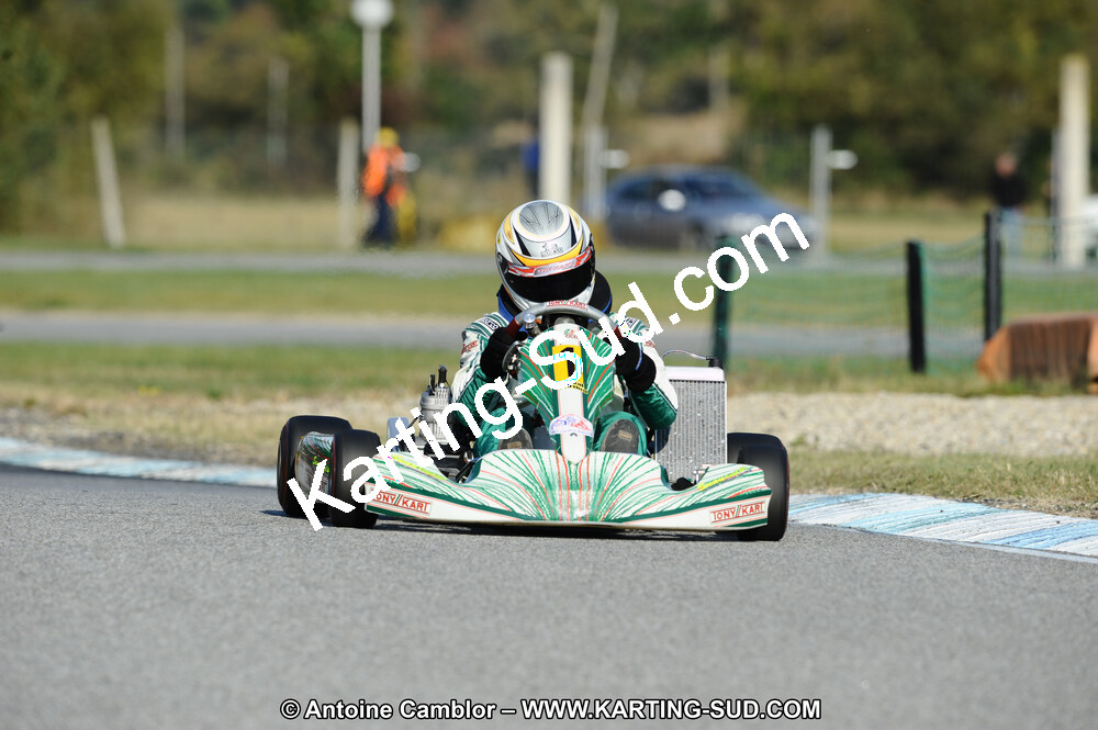Frédéric OSTIER — 22 & 23/10/2011 : 2ème manche du Trophée Vincent Sanchez à Lavelanet (Photos Antoine Camblor) 2011 — karting