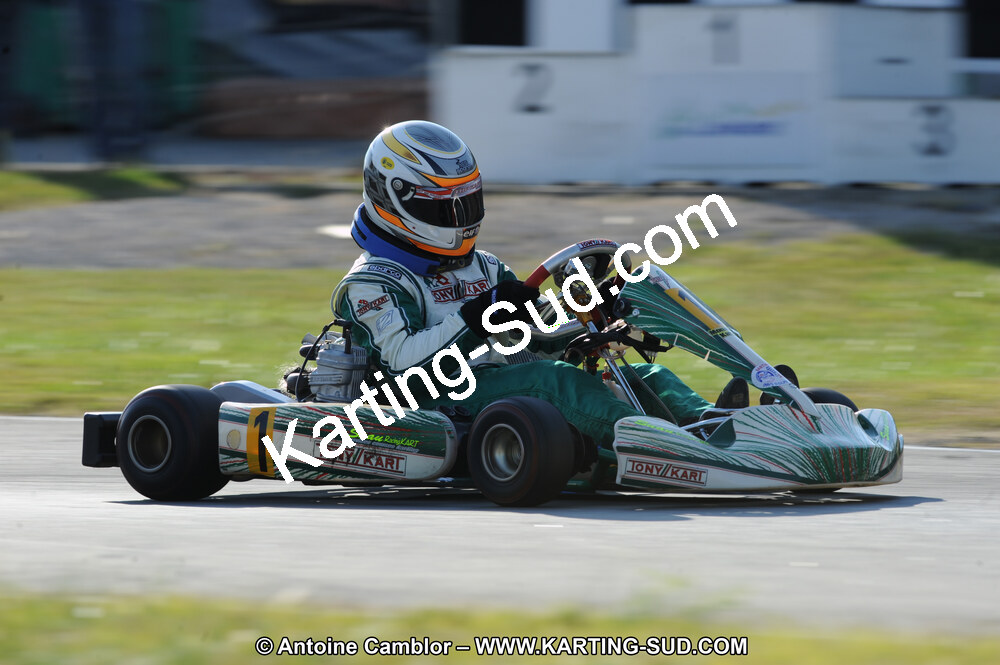 Frédéric OSTIER — 22 & 23/10/2011 : 2ème manche du Trophée Vincent Sanchez à Lavelanet (Photos Antoine Camblor) 2011 — karting