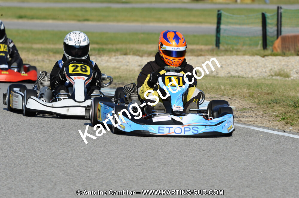 Pierre ECHE — 22 & 23/10/2011 : 2ème manche du Trophée Vincent Sanchez à Lavelanet (Photos Antoine Camblor) 2011 — karting