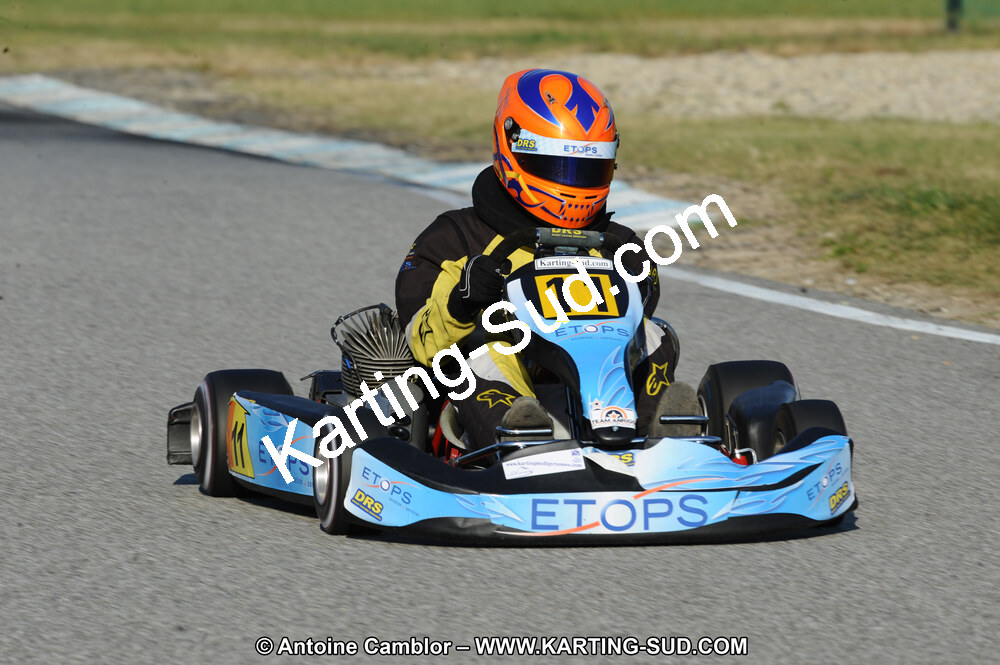 Pierre ECHE — 22 & 23/10/2011 : 2ème manche du Trophée Vincent Sanchez à Lavelanet (Photos Antoine Camblor) 2011 — karting