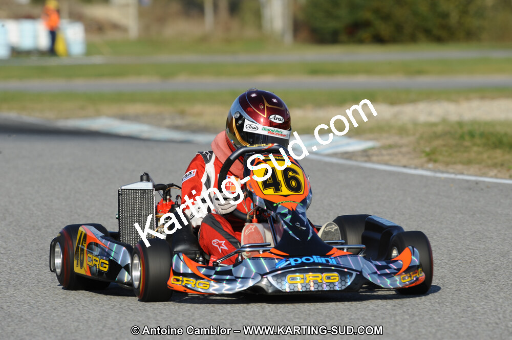 Maxime CHASSAGNE — 22 & 23/10/2011 : 2ème manche du Trophée Vincent Sanchez à Lavelanet (Photos Antoine Camblor) 2011 — karting