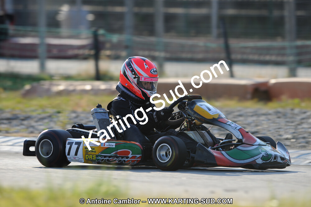 Olivia PAREDE — 22 & 23/10/2011 : 2ème manche du Trophée Vincent Sanchez à Lavelanet (Photos Antoine Camblor) 2011 — karting