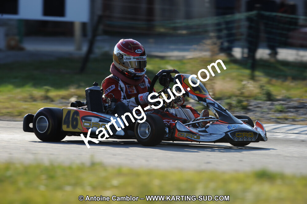 Maxime CHASSAGNE — 22 & 23/10/2011 : 2ème manche du Trophée Vincent Sanchez à Lavelanet (Photos Antoine Camblor) 2011 — karting