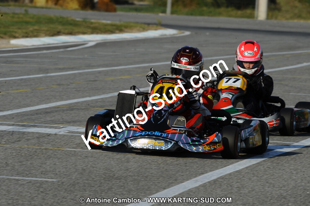 Maxime CHASSAGNE — 22 & 23/10/2011 : 2ème manche du Trophée Vincent Sanchez à Lavelanet (Photos Antoine Camblor) 2011 — karting
