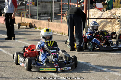 Julien CHASTANET — 27/11/2011 : 5ème manche du Championnat du Sud à Lavelanet (Photos Antoine Camblor) 2011 — karting