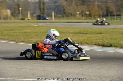 Julien CHASTANET — 27/11/2011 : 5ème manche du Championnat du Sud à Lavelanet (Photos Antoine Camblor) 2011 — karting