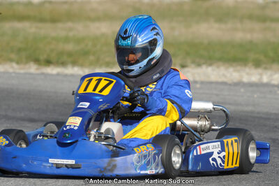 Leslie MARIE — 27/11/2011 : 5ème manche du Championnat du Sud à Lavelanet (Photos Antoine Camblor) 2011 — karting