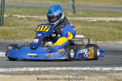 Leslie MARIE — 27/11/2011 : 5ème manche du Championnat du Sud à Lavelanet (Photos Antoine Camblor) 2011 — karting