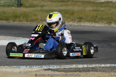 Julien CHASTANET — 27/11/2011 : 5ème manche du Championnat du Sud à Lavelanet (Photos Antoine Camblor) 2011 — karting