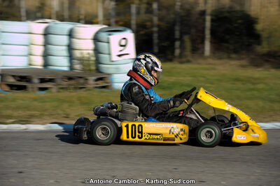 Thomas SUZANNE — 27/11/2011 : 5ème manche du Championnat du Sud à Lavelanet (Photos Antoine Camblor) 2011 — karting