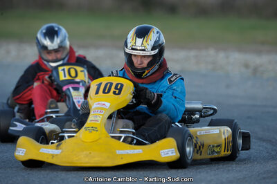 Thomas SUZANNE — 27/11/2011 : 5ème manche du Championnat du Sud à Lavelanet (Photos Antoine Camblor) 2011 — karting